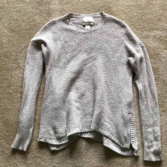cynthia rowley 2 ply cashmere sweater